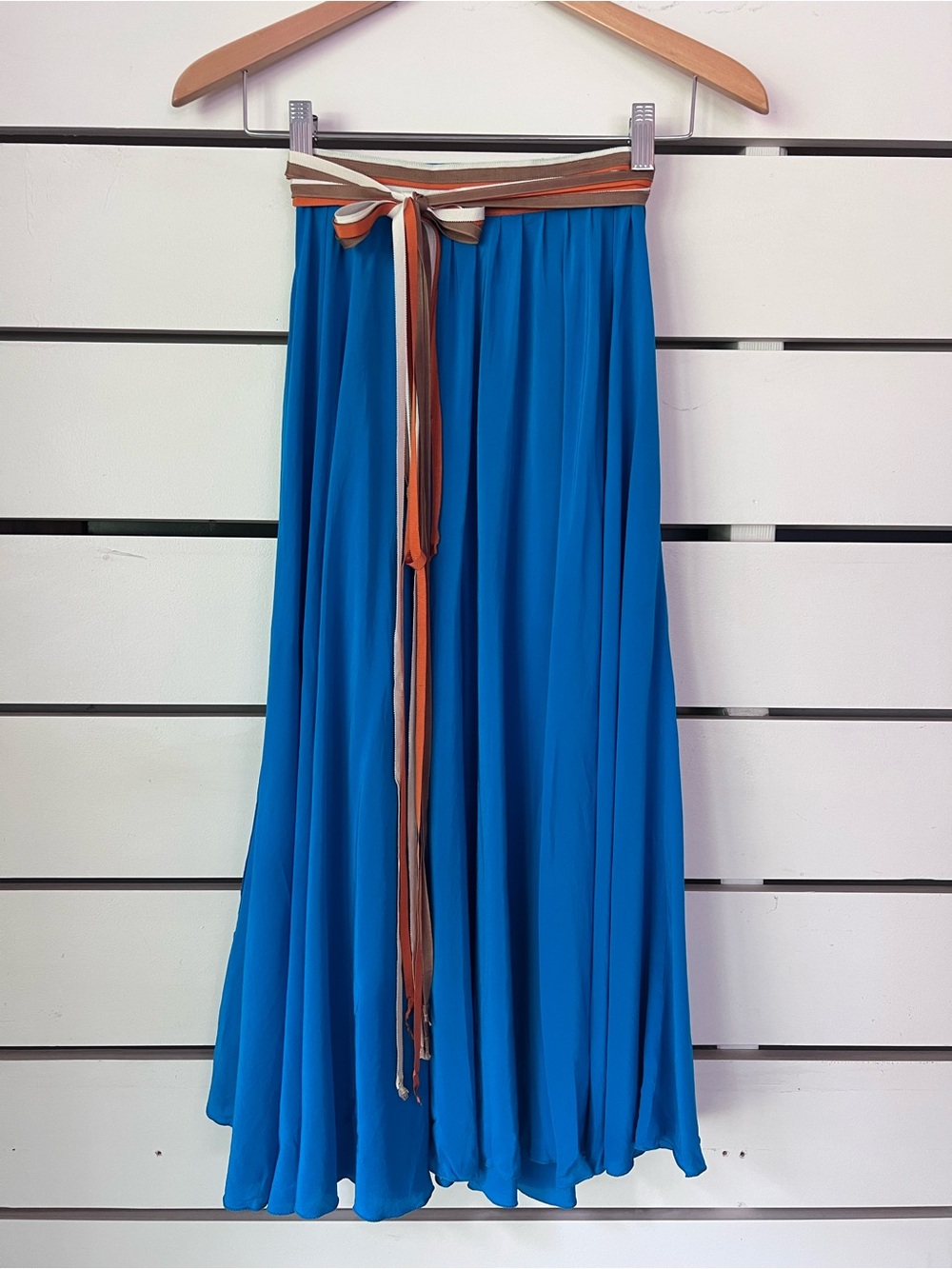 Vintage 70’s 100% Silk Wrap Skirt